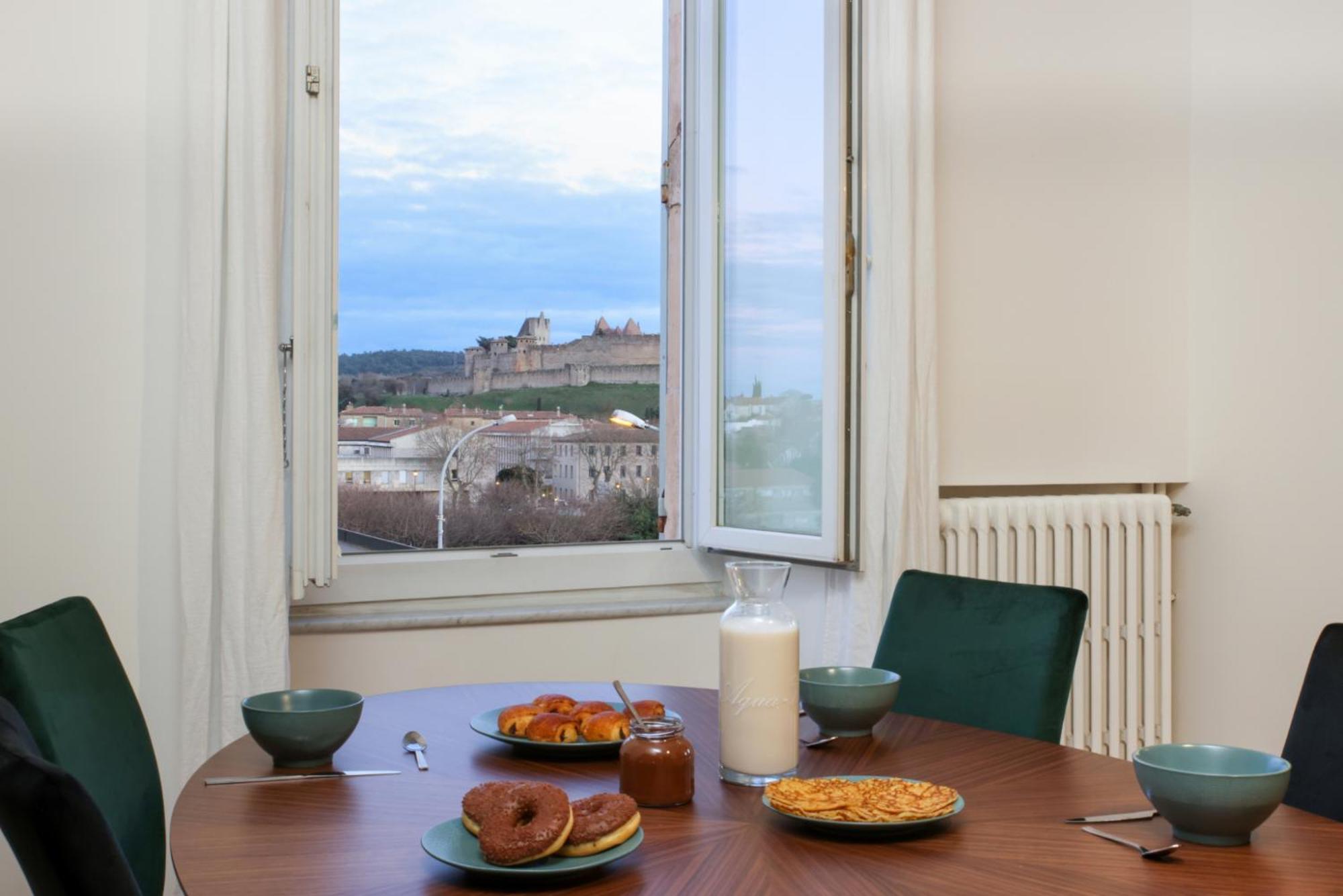 Appartement La Pittoresque 2 à Carcassonne Chambre photo